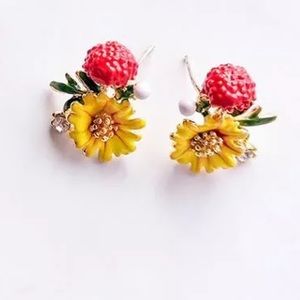 New trendy Enamel earring